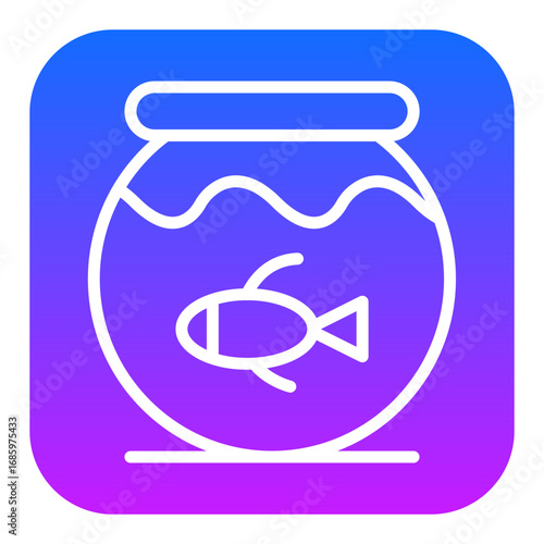 Fish Tank Vector Icons