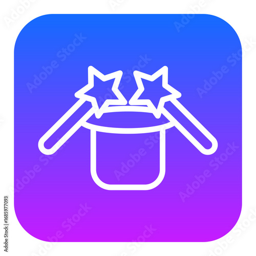 Magic Trick Vector Icons