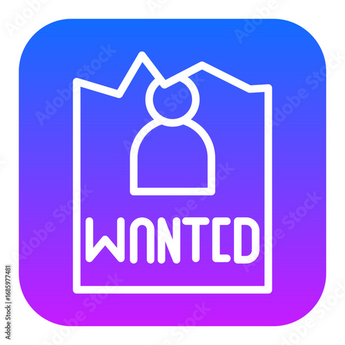 Wanted Vector Icons