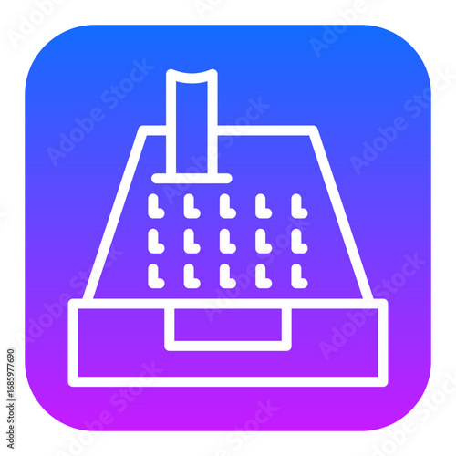 Cashier Machine Vector Icons