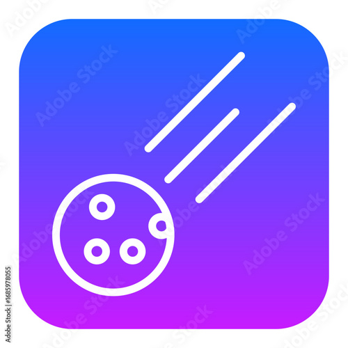 Meteorites Vector Icons