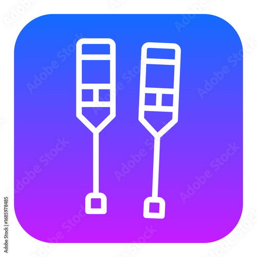Crutch Vector Icons