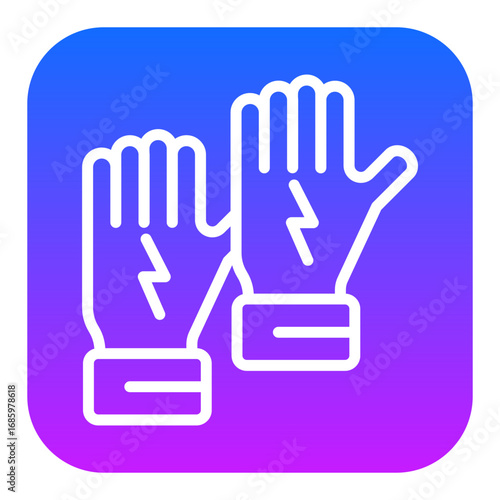 Wired Gloves Vector Icons