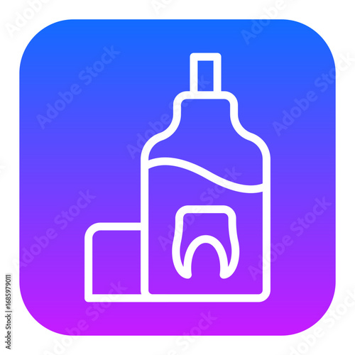 Mouthwash Vector Icons