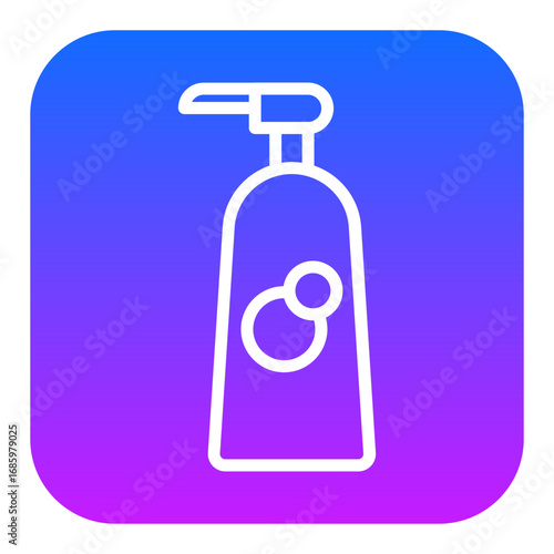 Shampoo Hair Vector Icons