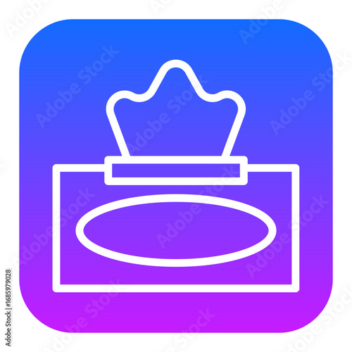 Tissue Box Vector Icons