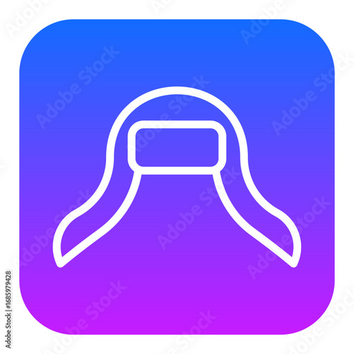 Earflaps Vector Icons