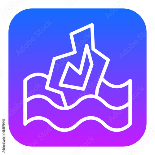 Iceberg Vector Icons