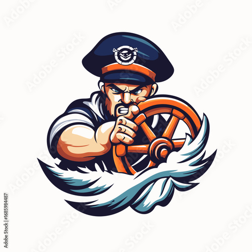 pirate captain cartoon