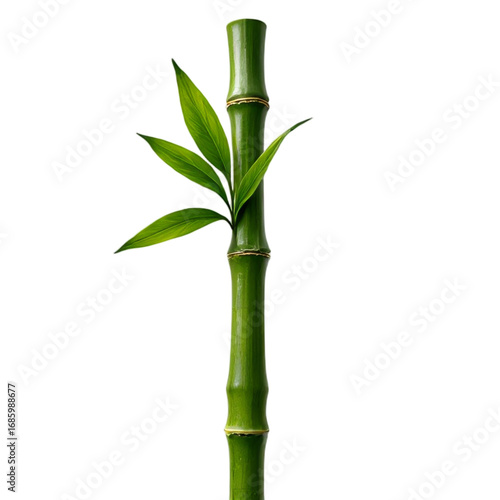 Wallpaper Mural Bamboo stalk with leaves isolated on transparent background Torontodigital.ca