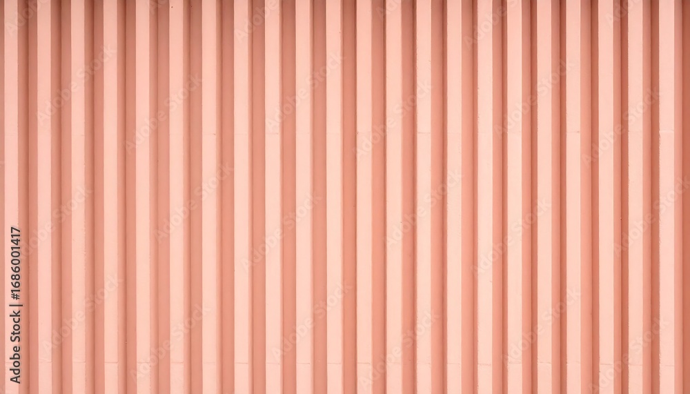 Obraz premium Pink corrugated wall texture