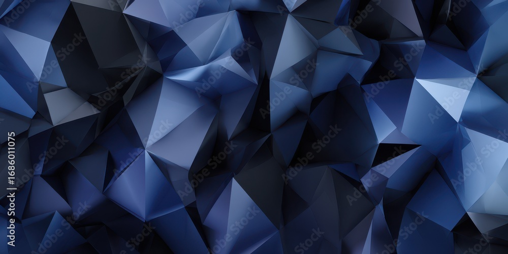 Obraz premium Abstract Geometric Polygonal Pattern Background Design