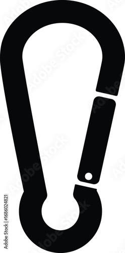 Mauntain equipment Carabiner icon.