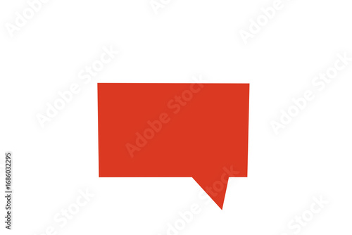 Free Download red and white speech bubbles, PNG - GFXLoad