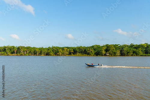 Rios da Amazônia brasileira no estado do Pará