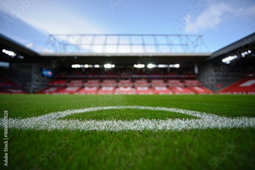 Anfield Stadium Pitch - Liverpool Football Club