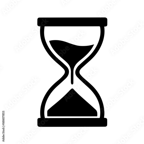hourglass vector illustration