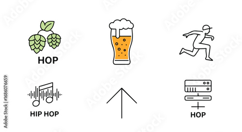 Symbolic Representations of Diverse Concepts Through Minimalistic Iconography for Broad Applications Use cases