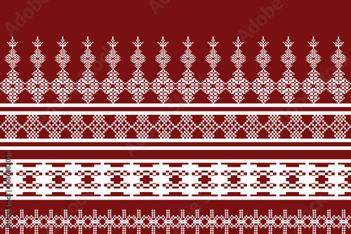 pattern batik flower damask ethnic boho ikat texture tribal geometric background