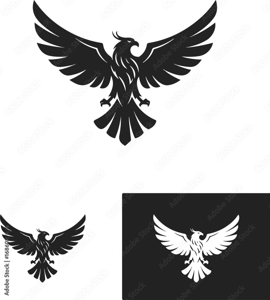 Obraz premium ~temp_image_Eagle_Logo__Phoenix__seed428626_1756359571624_2
