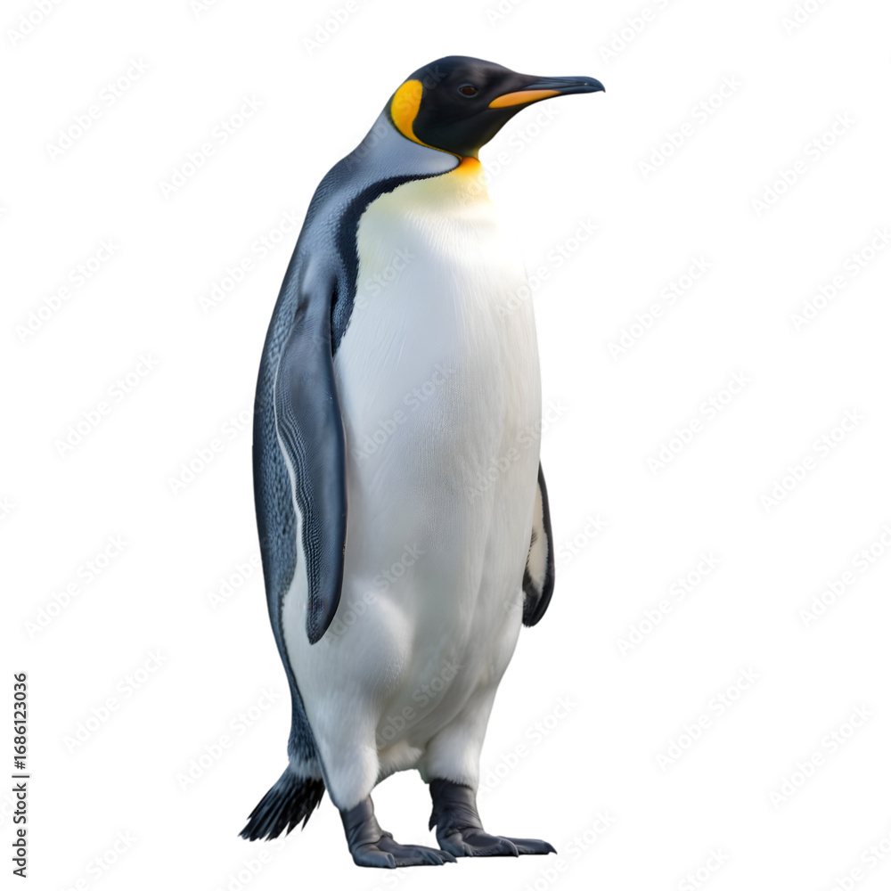 Fototapeta premium 3d penguin isolated on white