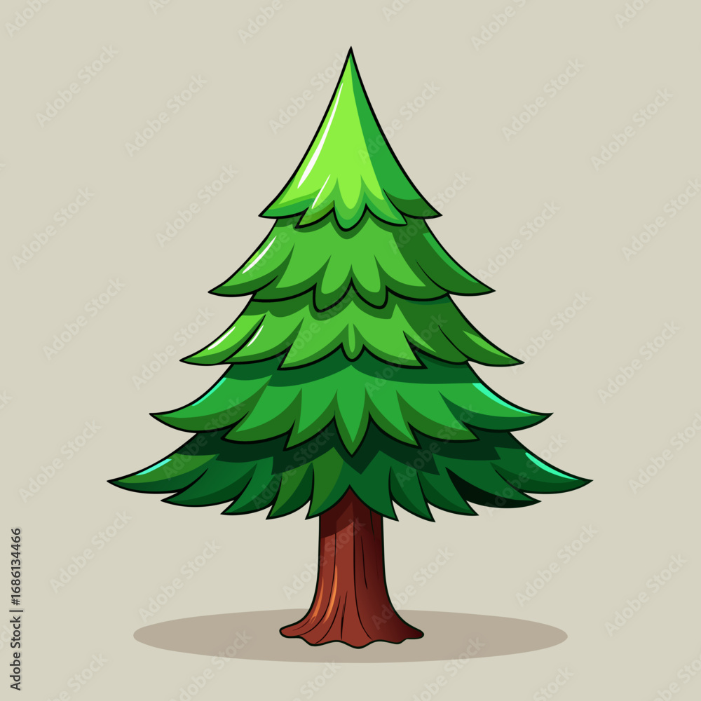 Fototapeta premium tree illustration