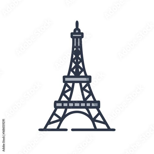 eiffel tower silhouette