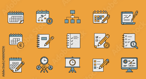Icon set planing and Organization