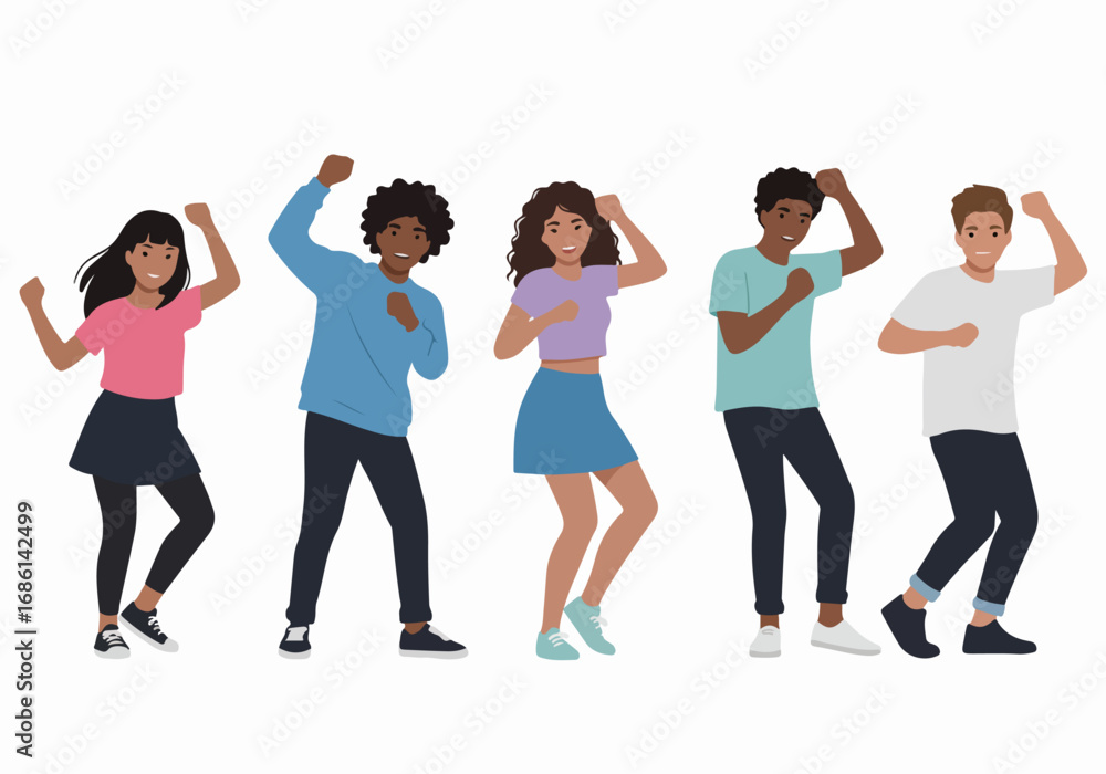 Fototapeta premium School supplies collection with transparent background