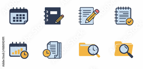Icon set planing and Organization
