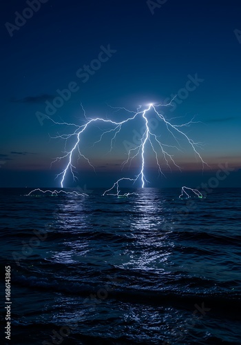 紺碧の夜、雷の舞踏