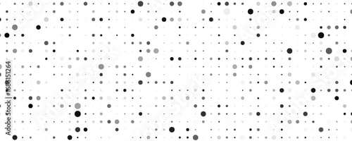Halftone background with dots. Black and white pop art pattern in comic style. Monochrome dot texture. Vector illustration