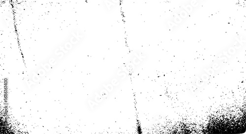 Vintage grunge paper texture. Old worn overlay distressed background. Torn and crumpled pattern for poster or vinyl album cover. Vector illustration of rough, dirty, grainy design