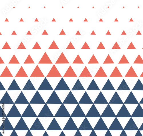 Abstract Geometric Triangle Gradient Pattern Vector