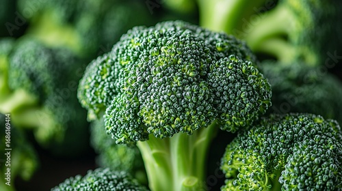 Wallpaper Mural Fresh Green Broccoli With Rich Textures and Vibrant Details Torontodigital.ca