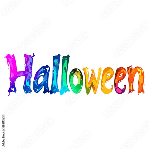 halloween, font, festival, vector, transparent background, cover, text, design, celebration, symbol, art, icon, style, october
