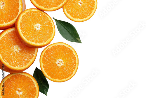 Close-up of orange slices