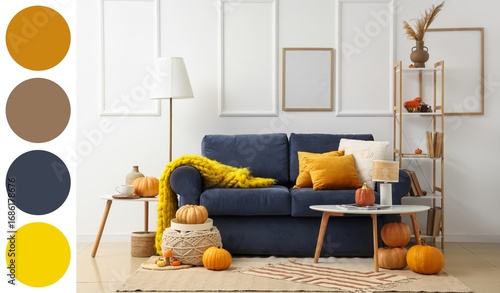 Interior of living room wit...