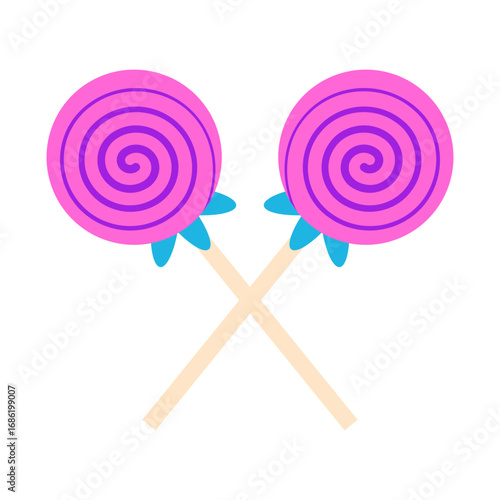 cartoon lollipop element