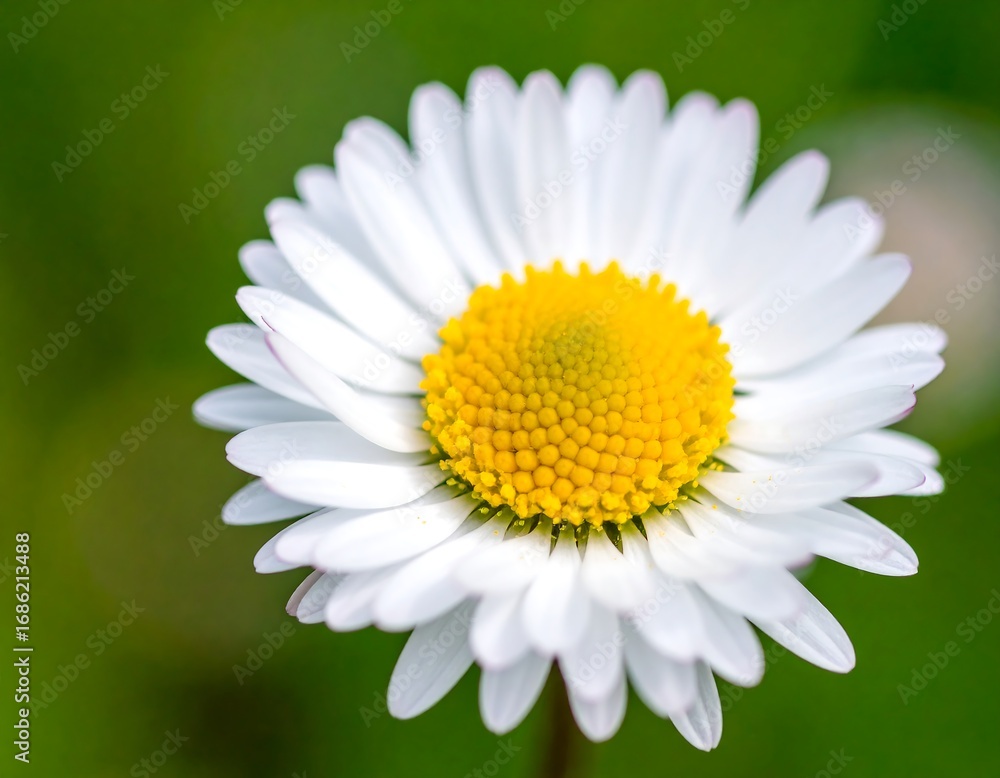 Obraz premium Close-up of a white daisy