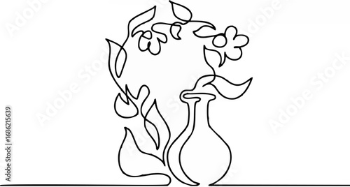 Aromatic Flower Bottle Line A...