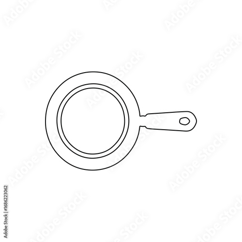 Silver spoon and fork isolated on white vector illustration