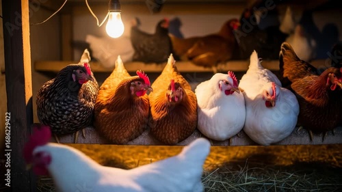 Night at the Coop: A Gathering of Hens