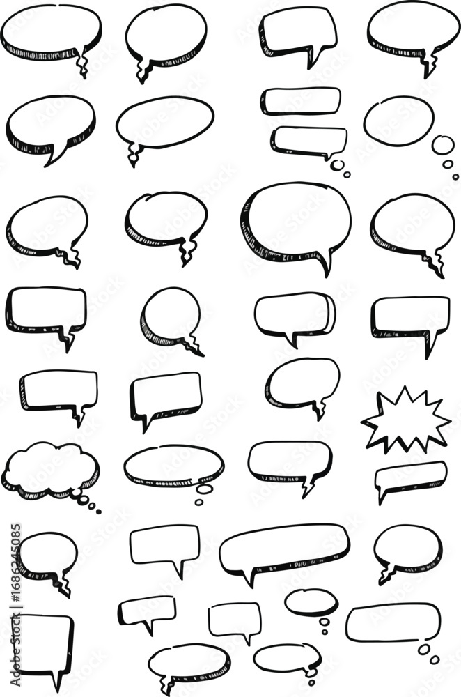 Fototapeta premium image_Collection_of_speech_seed978885_1756362870819_1