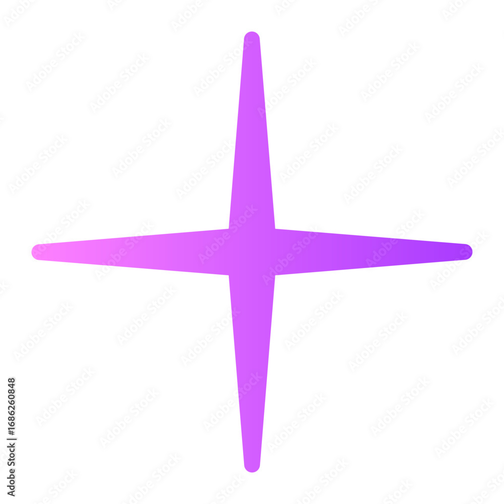 Fototapeta premium stars gradient icon