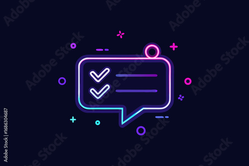 poll survey chart voting feedback online data icon