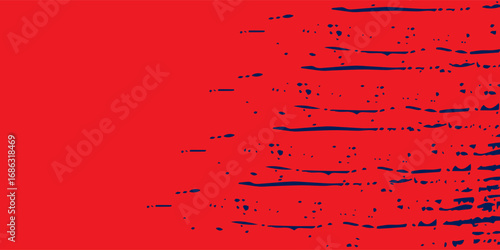 red and white brush wrap car sticker pattern abstract banner sporty lines red and blue color combination grunge brush pattern design, Eps 10.