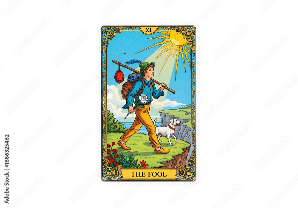 Fototapeta premium The Fool's Journey