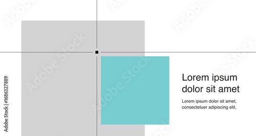 Tech social media template design eps