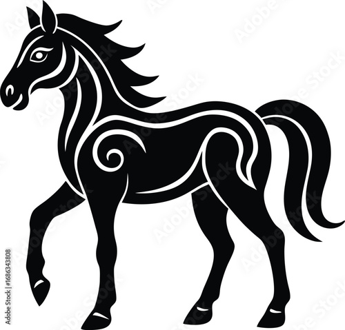 horse vector illustration